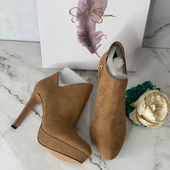 Jessica Simpson Raxen Platform Booties 